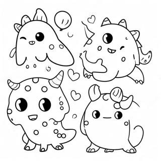 Bojanka Slatki Crtani Cudovista 12272-292