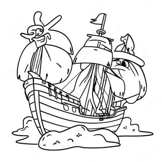 Bojanka Avanturisticki Crtani Pirati 12273-70