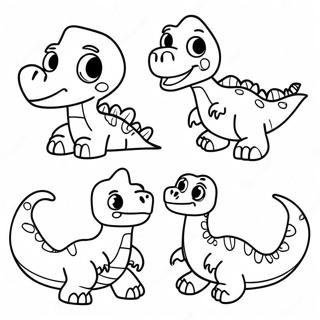 Bojanka Razigrani Crtani Dinosaurusi 12274-809