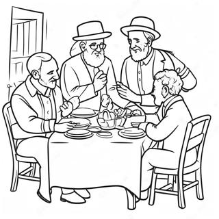 Bojanka Mirnog Sabatnog Okupljanja Porodice 122917 57341