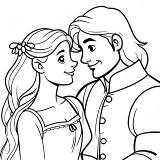 Rapunzel I Flynn Бојанке