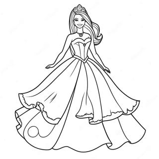 Princeza Barbie Haljina Bojanka 123356 57688