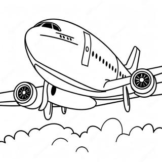 Kartonasti Avion 747 Bojanka 124177 58418