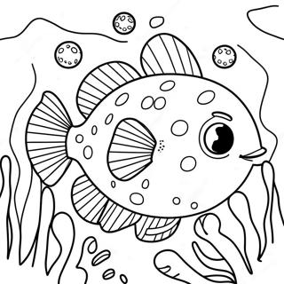 Puferska Riba U Koralnom Grebenu Bojanka 124203-58439