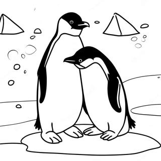 Razigrani Pingvini Na Ledu Bojanka 12463-1239