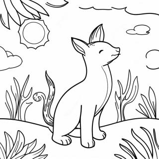 Stranica Za Bojanje Poezije Inspirisane Prirodom 124974 59032