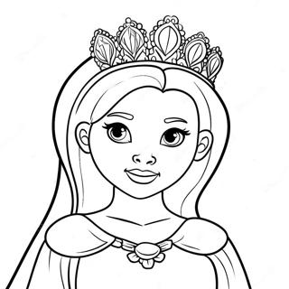 Hrabra Crna Princeza Bojanka 125285-59276