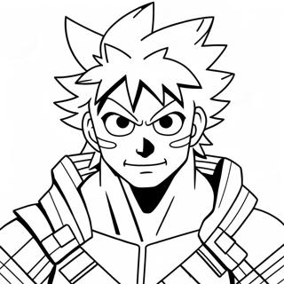 Bakugo U Herojskom Kostimu Bojanka 125335-59311