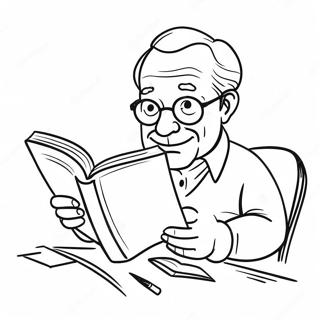 Bojanka Mudrog Dede Koji Cita Knjigu 126264-60030