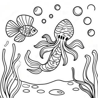 Bojanka Sarena Alga Podvodna Scena 126391-60128