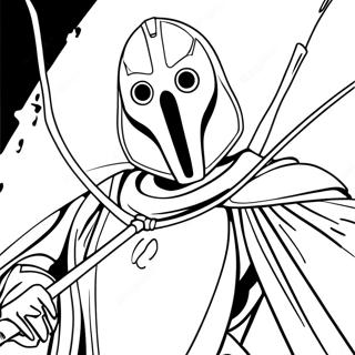 General Grievous Sa Svetlosnim Macevima Za Bojanku 126936 60549