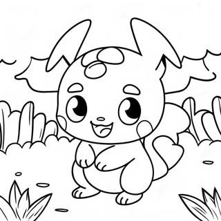 Sarmantni Baby Pokemon U Basti Za Bojanje 127298-60838