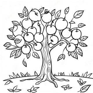 Jabuka Sa Sarenim Liscem Za Bojanje 127477 60975