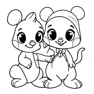 Sladi Disney Beba Likovi Na Bojanci 127554-61159