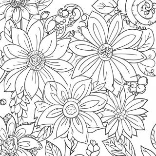 Bojanka Za Opustanje Odraslih Sa Cvecem 127604 61191