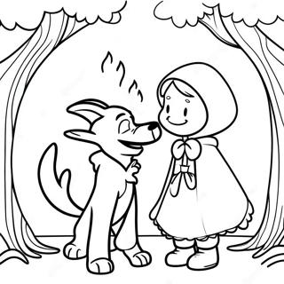 Crvenkapa Se Susrece Sa Vukom Bojanka 127813-61365