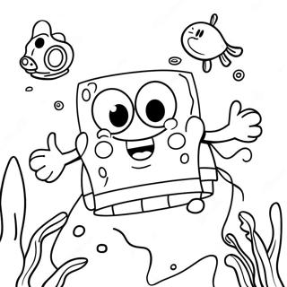 Spuzva Bob Podvodna Avantura Bojanka 127888-61418