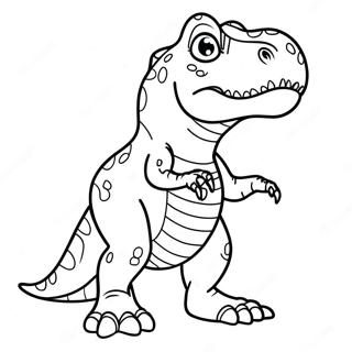 Sarena T Rex Koja Rezi Bojanka 1278-1562