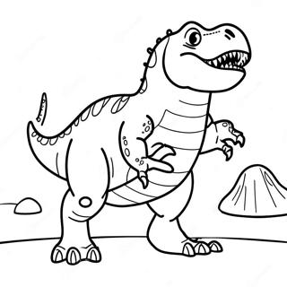 Sarena T Rex Koja Rezi Bojanka 1278-1564