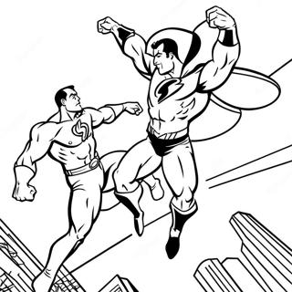 Crni Adam Protiv Sazama Bojanka 128097-61586