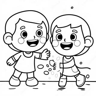 Srecna Deca Dok Peru Ruke Za Bojenje 128273-61716