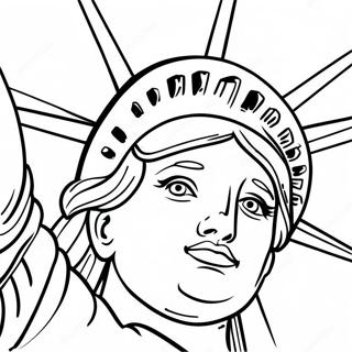 Bojanka Statue Of Liberty Sa Sjajnim Svetlima 128324-61756