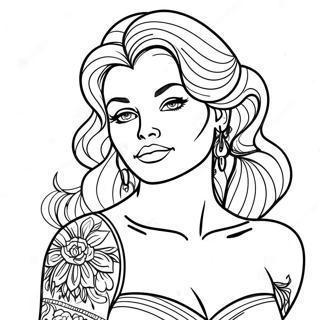 Bojanka Tatuirana Belle Sa Hrabroscu 128454-61857