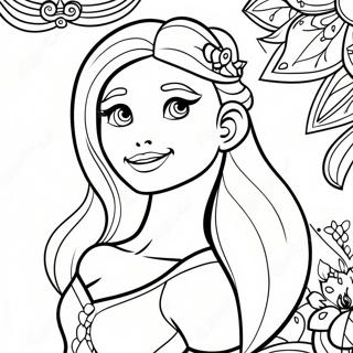 Vibrant Tatuirana Rapunzel Bojanka 128455-61861