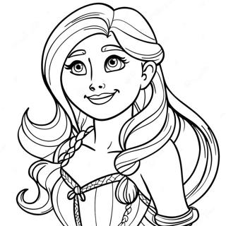 Vibrant Tatuirana Rapunzel Bojanka 128455-61863