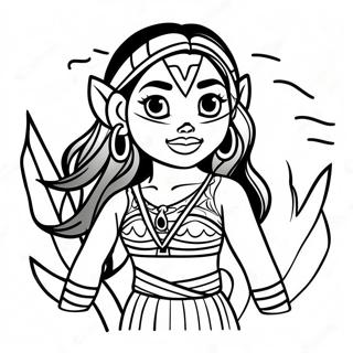 Sarena Tatuirana Moana Bojanka 128456-61866