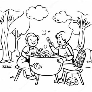 Bojanka Porodicnog Piknika Sa Rostiljem 128479 61875