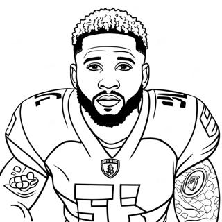 Odell Beckham Jr Бојанке