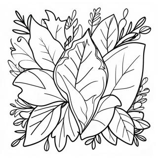 Mastoviti Jesenji Listovi Za Bojanje 128613-61987