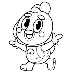 Igracka Chica U Zabavnom Polozaju Za Bojanje 128662 62016