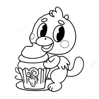 Igracka Chica Sa Kolacem Za Bojanje 128665 62025