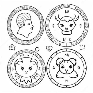 Bojanka Zodijackih Simbola 128843-62156