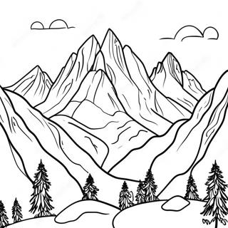 Dramaticni Stenoviti Planinski Vrhovi Bojanka 129662-62803