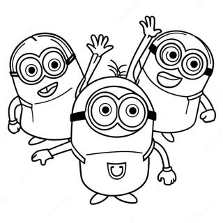 Bojanka Sarenih Miniona U Akciji 130176-63208