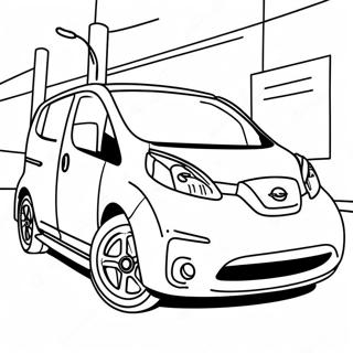 Bojanka Sa Nissan Elektricnim Vozilom 130742-63647