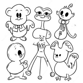 Sareni Likovi Iz Canticos A Za Bojanku 130816-63695