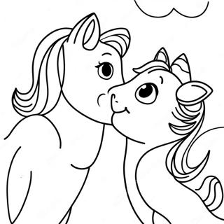 Slatka Stranica Za Bojanje Poljupca Zivotinja 131103 63924