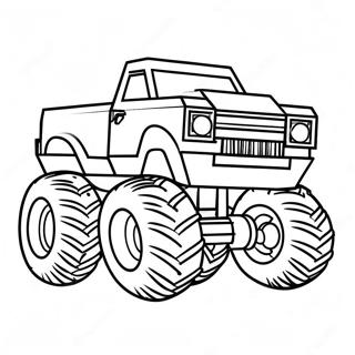 Lego Monster Truck Stranica Za Bojanje 131129-63940