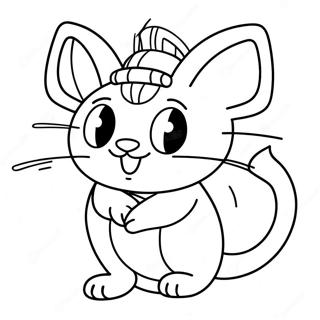 Meowth Sa Novcicem Na Glavi Za Bojenje 131205 63995