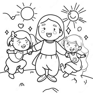 Vesela Deca Se Igraju Sa Isusom Bojanka 131333 64094