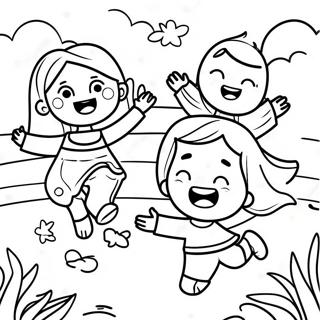 Vesela Deca Se Igraju Sa Isusom Bojanka 131333 64095