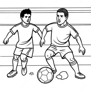 Uzbudljiva Fudbalska Utakmica Bojanka 13147-2876