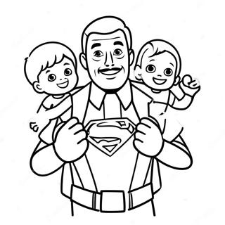 Bojanka Super Tata Sa Decom 131567-64284