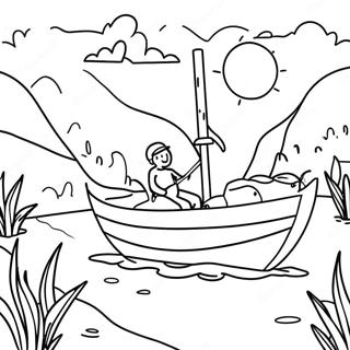 Suncana Avantura Pored Reke Za Bojanje 131799 64461