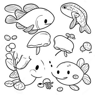 Bojanka Detaljnog Dijagrama Lanca Ishrane 131875-64513