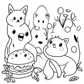 Bojanka Slatkog Lanca Ishrane U Sumi 131876-64520